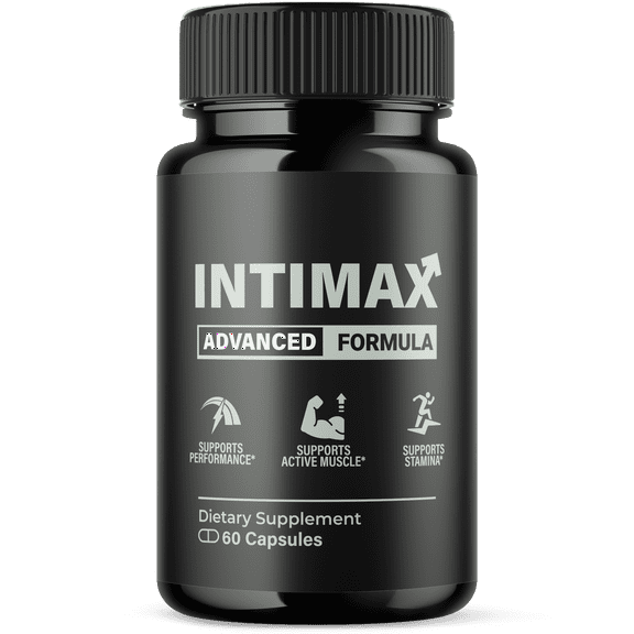 Intimax Advanced Formula Pills All Natural Inti Max Vitamin Supplement 60 Capsules