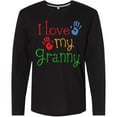 thumbnail image 3 of Inktastic I Love My Granny Long Sleeve T-Shirt, 3 of 5