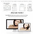 thumbnail image 6 of Women's Turtleneck Pulover Sweater Long Sleeve Plaid Chunky Knit Pullover Loose Jumper Tops, 6 of 6