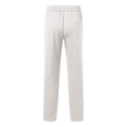 thumbnail image 4 of Gyexs Mens Chinos Pants Cotton Elastic Waist Pants for Senior Men Wide Leg Loose Relaxed Fit Trousers Men's Fashion GY1, Szie S, 4 of 5
