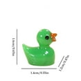 thumbnail image 2 of SharkTRUE 300Pcs Resin Mini Duck Miniature Figurines Ornaments Colorful Duck Garden Landscape Plants Tiny Crafts Decoration Duck, 2 of 6