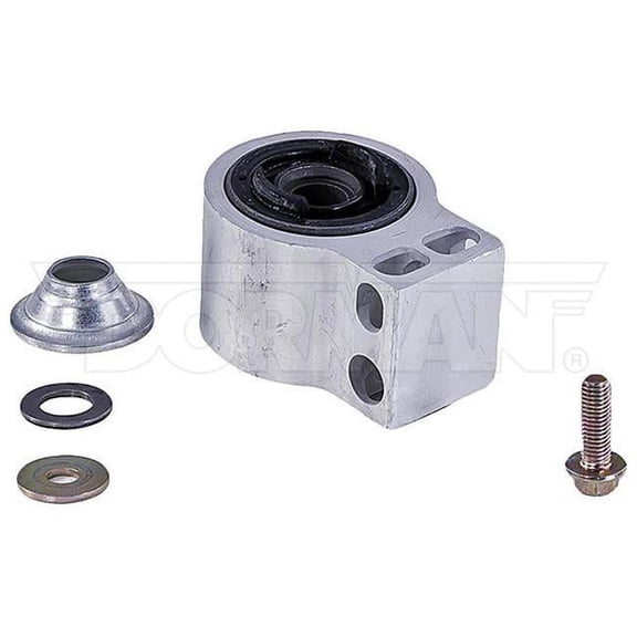 Dorman CAS91345PR Front Lower Rearward Suspension Control Arm Bushing for Specific Models, Silver; Black