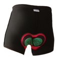 thumbnail image 4 of Los pantalones de ciclo de s mujeres de los hombres, calzoncillos de ciclo con el cojín de asiento, ciclo de ropa interior de los pantalones cort Rosa S Macarena Pantalones cortos de ciclismo acolchados, 4 of 8