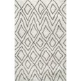thumbnail image 1 of nuLOOM Willette Diamond Shaggy Ivory 4' x 6' Area Rug, 1 of 2