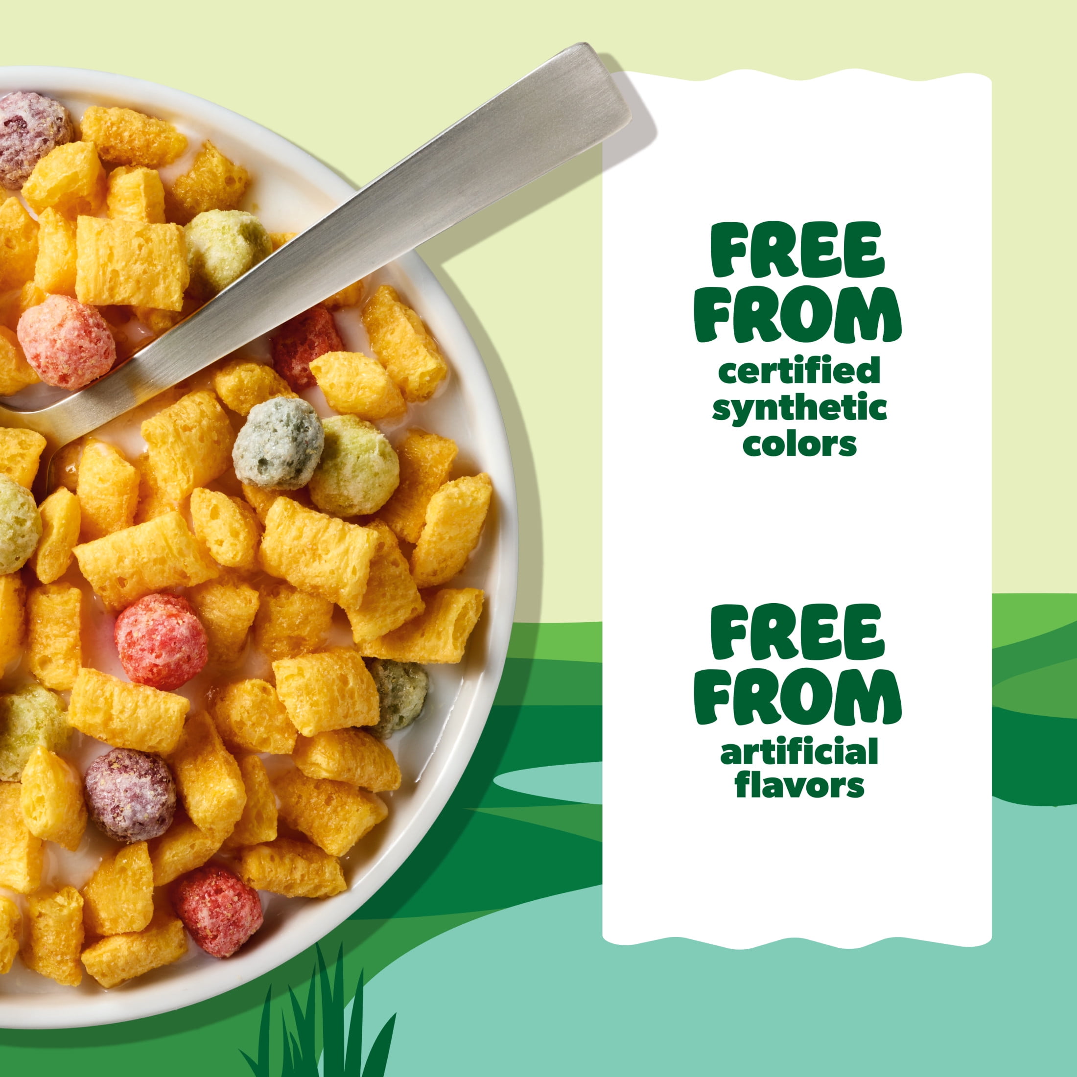 Mom's Best Jungle Berry Crunchy Breakfast Cereal, Kosher Cereal, 13 oz Box