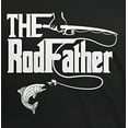 thumbnail image 5 of Old Glory Mens Father's Day Rod Father Fishing Short Sleeve Graphic T Shirt, 5 of 7