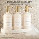 thumbnail image 2 of Set dispensador de champú y acondicionador KIBAGA Modern 600 ml x3, 2 of 8