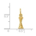 thumbnail image 4 of FB Jewels 14K Yellow Gold Solid Polished 3-D Seattle Space Needle Charm, 4 of 4