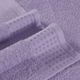 thumbnail image 2 of MyOwn Ultra Soft 6 Pack Cotton Towel Set, Contains 2 Bath Towels 28x55 inch, 2 Hand Towels 16x24 inch & 2 Wash Coths 12x12 inch, Ideal for Everyday use, Compact & Lightweight - Purple, 2 of 6