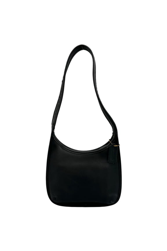 Pre-Owned COACH Old Coach Ergo 9020 Handbag, Leather, Black, Women's One-Shoulder Bag