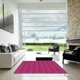thumbnail image 6 of Ahgly Company Indoor Square Patterned Pink Abstract Area Rugs, 7' Square, 6 of 6