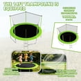 thumbnail image 4 of Ovatoys 1400LBS 14FT Trampoline for Adults and Kids,Trampoline with Enclosure,Light,Recreational Trampoline with Ladder, Heavy Duty Trampoline Capacity for 6-7 Kids, 4 of 6