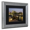 thumbnail image 4 of Trademark Fine Art "Notre Dame de Paris in Colors" Canvas Art by Mathieu Rivrin, Black Matte, Silver Frame, 4 of 4