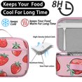 thumbnail image 4 of Lunch Box Spacious Insulated Lunch Bag Durable Men Bento Bag with Strap for Men Women Adults School Sports Office/Work Meals Picnic & Camping, 4 of 6