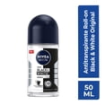 thumbnail image 2 of Antitranspirante NIVEA MEN invisible black & white roll on 50 ml, 2 of 8