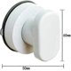 thumbnail image 4 of 2 Pack Suction Cup Door Knob Suction Cup Handle, Mocha Door Handle Glue, Door Handle Balcony Door, ABS Plastic Handle with Strong Suction CupWhite), 4 of 5