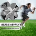 thumbnail image 5 of Speed & Agility Training Equipment-20ft Agility Ladder, 6 Poles, 12 Soccer Cones, Resistance Parachute, Jump Rope, Soccer Football Basketball Sport Training Set for Kids Youth Adults, 5 of 7
