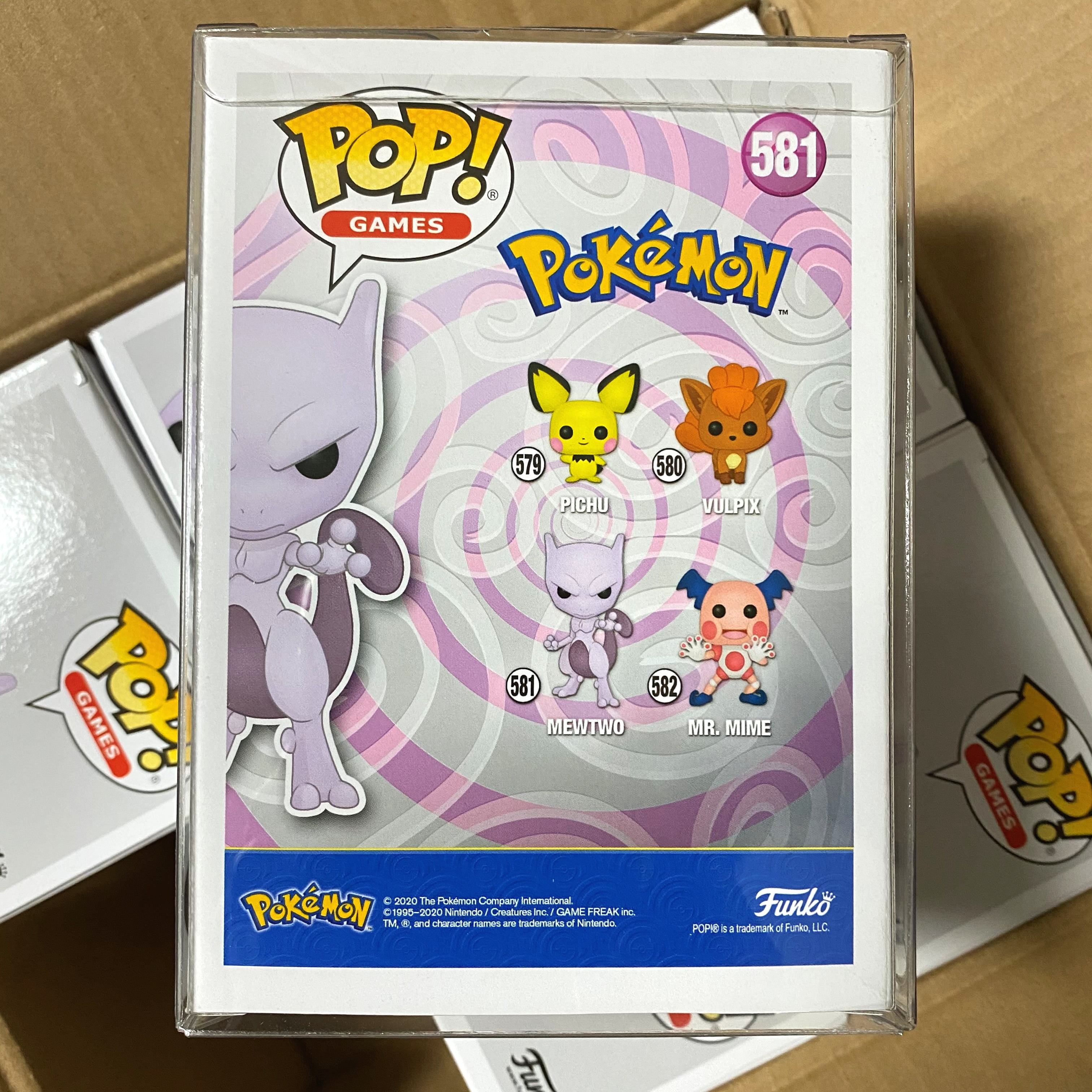 Funko Pop Games - Pokemon Mewtwo 581 (Flocked) (2020 Summer Convention  Limited Edition Exclusive) - Arena Funkos