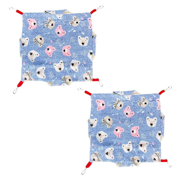 2 uds. Saco de dormir Honey possum, hamaca para mascotas, nido colgante para hámster, jaula, saco de dormir Honey possum