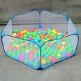 thumbnail image 5 of ZPAQI Playings House Ocean Ball Game Pool Tent Foldable Ball Pit Play Tent for Kid, 5 of 12