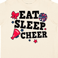 thumbnail image 4 of Inktastic Cheerleading Eat Sleep Cheer Girls Toddler T-Shirt, 4 of 5