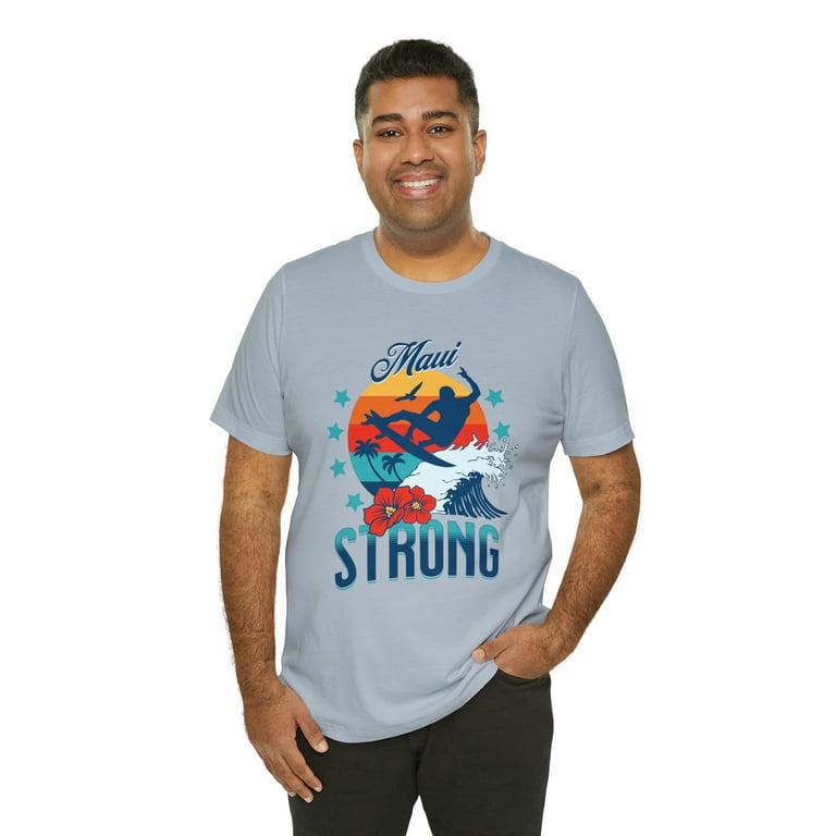 NEW ERA☆UNIV HAWAII Maui Strong T-shirt Maui Strong, Lahaina Strong Support Hawaii Fire T-Shirt