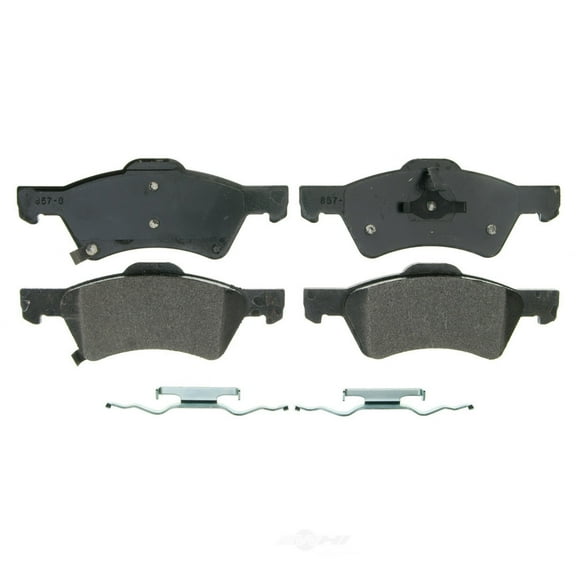 Disc Brake Pad Set Fits select: 2001-2007 DODGE GRAND CARAVAN, 2001-2007 CHRYSLER TOWN & COUNTRY