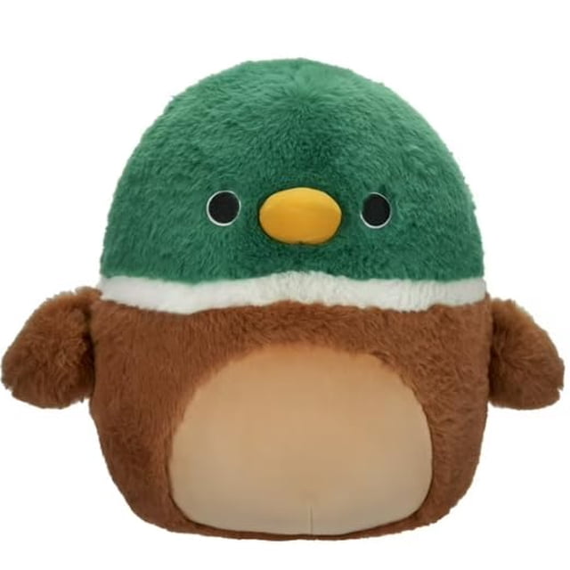 Peluche de peluche Squishmallows Fuzzamallows Avery Duck 30 cm