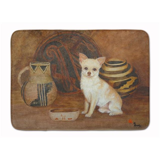 Chihuahua Ancienne Histoire Machine Lavable Mémoire Mousse Tapis