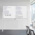 thumbnail image 7 of Tooloton Mobile Reversible Whiteboard with Wheels, 72 x 40 Inch Magnetic Dry Erase Board, 7 of 7