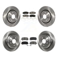 thumbnail image 1 of Transit Auto Front Rear Disc Brake Rotors and Semi-Metallic Pads Kit for Car 2019-2024 Honda Passport K8S-102804, 1 of 11