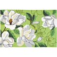 thumbnail image 1 of Homefires PY-HV020 22 x 34 in. Magnificent Magnolia Indoor Accent Rug, Green, 1 of 1