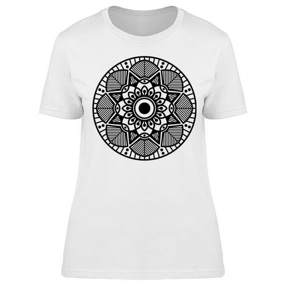 Ethnic Mandala T-Shirt Women -Image by Shutterstock, Female Medium