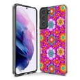 thumbnail image 3 of Mundaze - Case for Samsung Galaxy S23 Plus Slim Shockproof Hard Shell Soft TPU Heavy Duty Protective Phone Cover - Groovy Cute Pink Flowers, 3 of 5