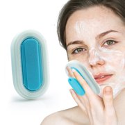 Silicone Face Scrubber for Men Women,Multi-functional Detachable Cleanser Brush, Facial Cleansing Brush Silicone Face Wash Brush Removes Dead & Dry Skin