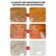 thumbnail image 5 of LIMPIADOR DE PISOS DE MÁRMOL Y AZULEJOS Ideal para cerámica, porcelana, granito, piedra natural, vinilo y ladrillo, concentrado sin enjuague, limpieza profunda para múltiples pisos duros 17 fl oz, 5 of 9