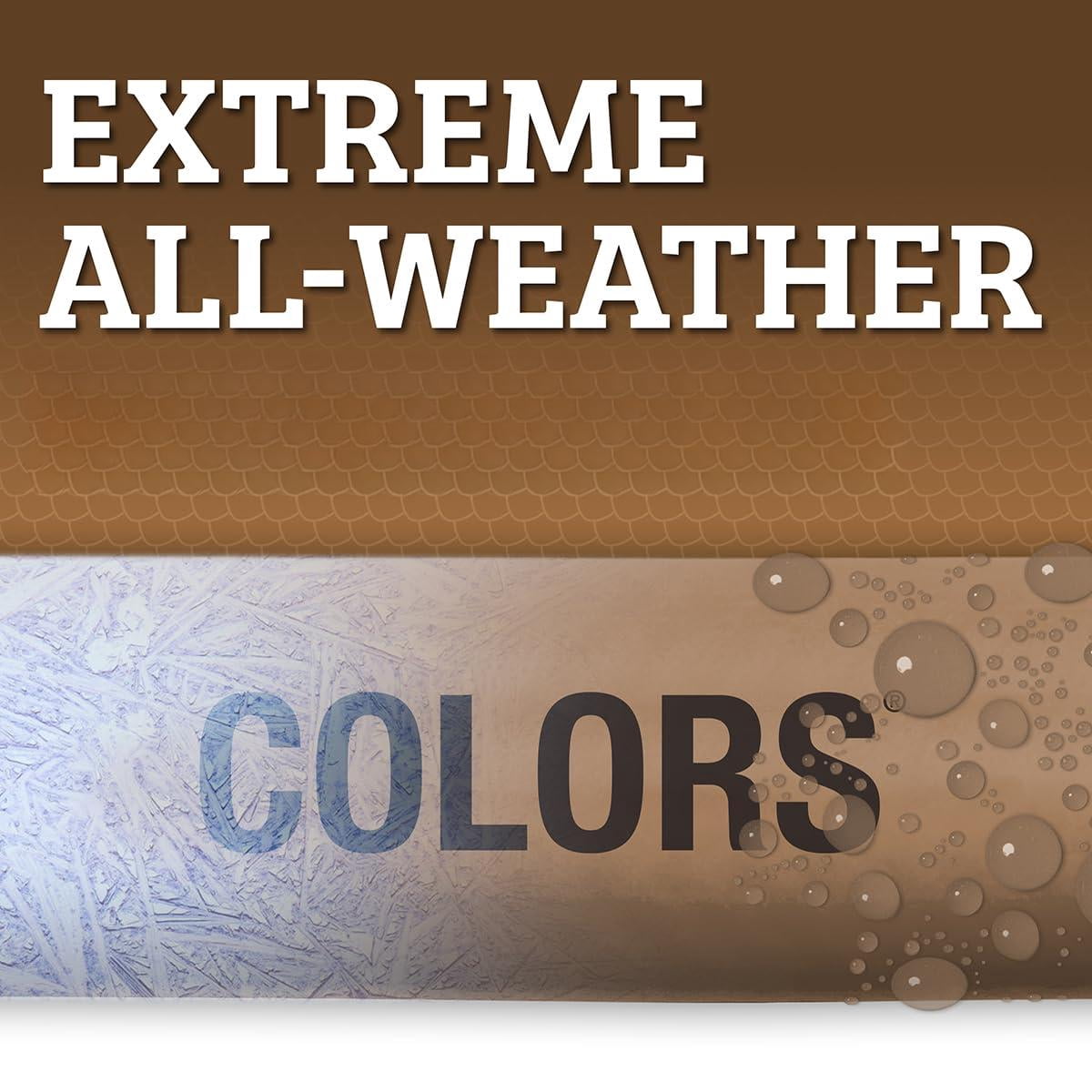 Colors Swivelgrip Garden Hose 5/8 In. X 10 Ft.  Lightweight All-weather Water Durable And Flexible Leak-free Connections Brown Mulch