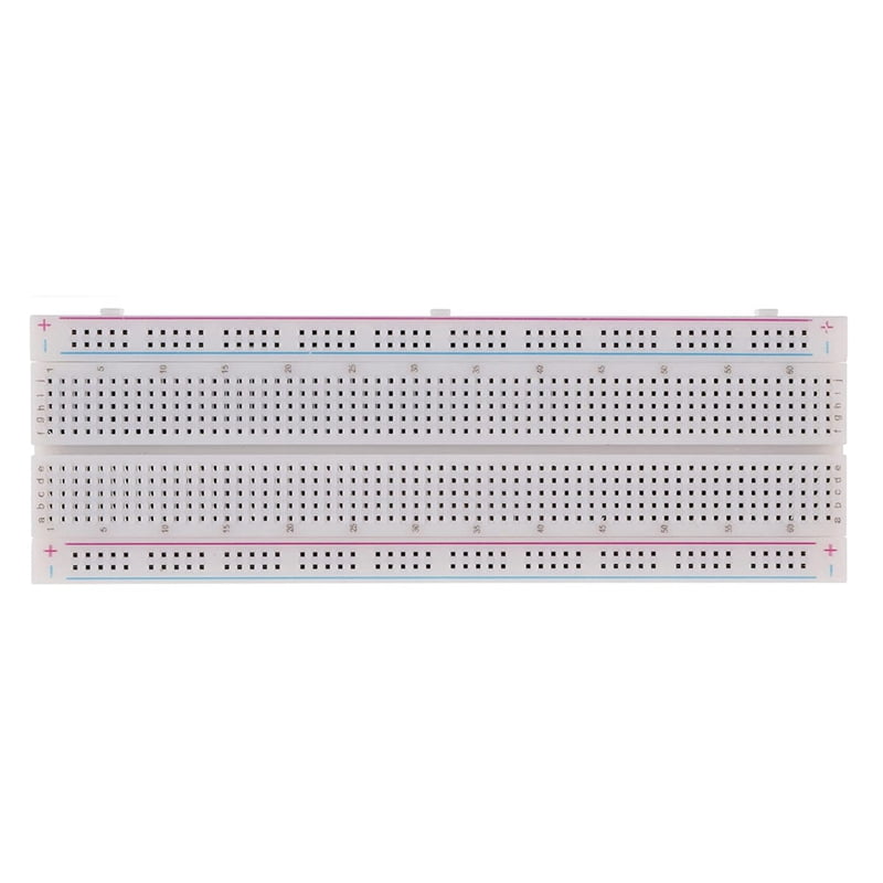 Solderless Breadboard Kit 8 Pcs 830 Tie Points + 8Pcs 400 Tie Points + 8 Set 65Pcs Flexible Breadboard Jumper Wires