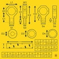 thumbnail image 7 of 2pc 360-Degree 1/1.5/1.75/2" ATV UTV Off-Road Light Bar Clamp Mount Bracket Kit, 7 of 7