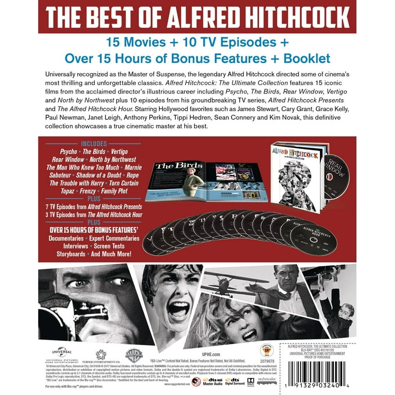 【中古】「非常に良い」Alfred Hitchcock: the Ultimate Collection [Blu-ray] [Import] Amazon.com: Alfred Hitchcock: The Ultimate Collection [Blu-ray