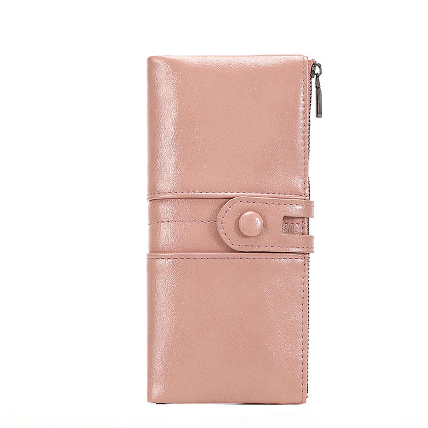 Wallet for Women, Waterproof Large Capacity Leather Card Case