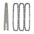 thumbnail image 1 of 1/4 Chainsaw Chain Guide 6 Inch Portable Electric Saw Mini Chainsaw Logging Blade Pruning Chain Saw, 1 of 5