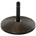thumbnail image 1 of Base de parapluie ronde 19 "Outsunny, 1 of 8