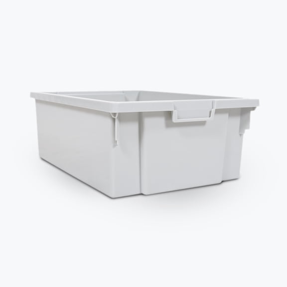 LUXOR MBS-BIN-4L Stackable Storage Bins (4 Large)