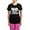 With Pink Pant, variant on CafePress - No War In Ukraine Women's Dark Pajamas - Women's Short Sleeve Print T-Shirt and Pants Dark Cotton Pajama Set