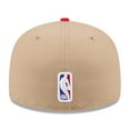 thumbnail image 4 of Men's New Era Tan/Red Chicago Bulls 2024 NBA Draft 59FIFTY Fitted Hat, 4 of 6