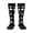 1 Black, variant on Womens Moon Phase Knee High Socks Comfy Thermal Boot Long Socks