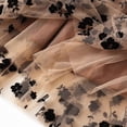 thumbnail image 7 of Fesfesfes Skirts for Women Long Tulle Tutu Skirt 3D Flower Embroidery Solid Color High Waist Mesh Midi Swing Skirt, 7 of 7
