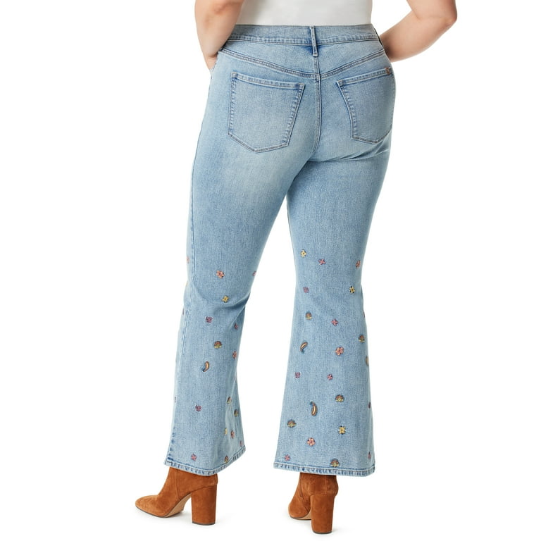Jessica Simpson Women's and Women's Plus Daisy Fitted Flare