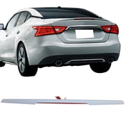 Ikon Motorsports Compatible with 16-23 Nissan Maxima OE Premium Style Rear Trunk Spoiler Wing & LED Brake Light 2016 2017 2018 2019 2020